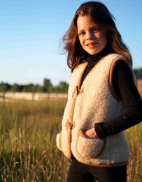 Woolen body warmer - Macchiato