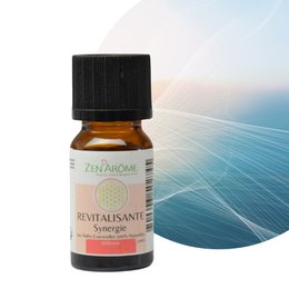 Synergy of essential oils - Revitalizing - 10 ml - Use for Diffusion - Packaged in France