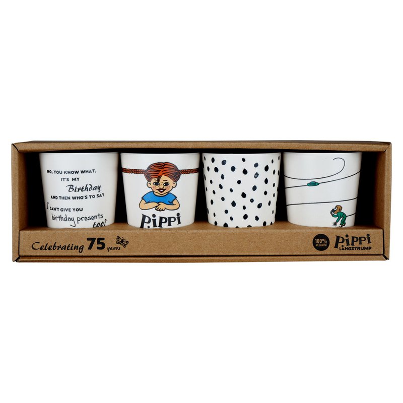 Pippi - Trinkbecher-Set - 4-teilig - Trend