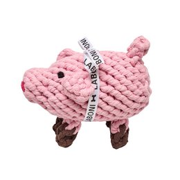 Hundespielzeug aus Baumwolltau Glücksschwein - PIGGY PIG