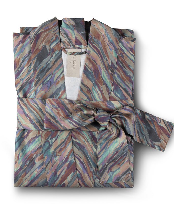 Bathrobe Kimono Dunes Illumination
