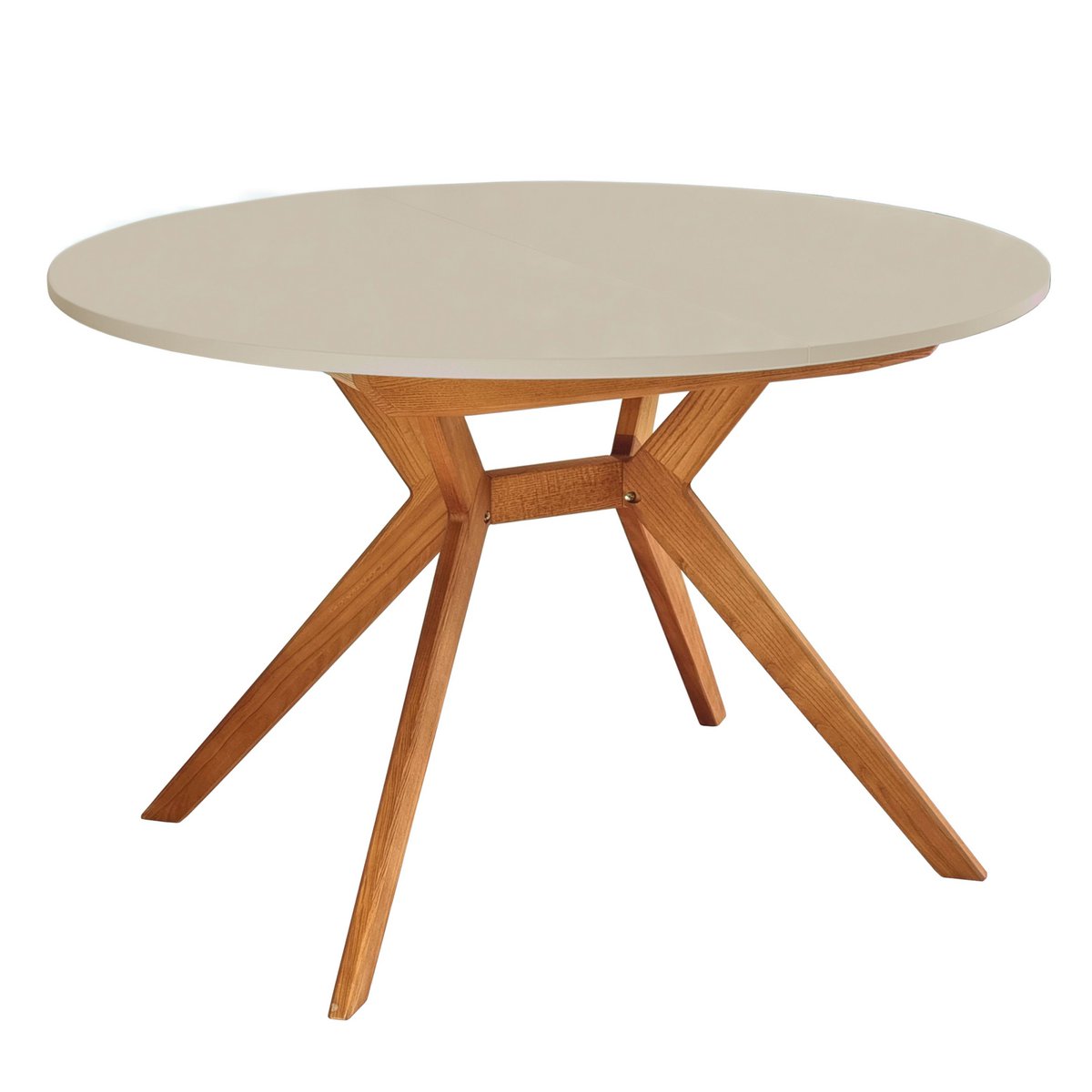 Round extendable dining table Biju