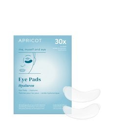 Reusable eye pads with hyaluronic acid for soothing and hydrating the delicate eye area.