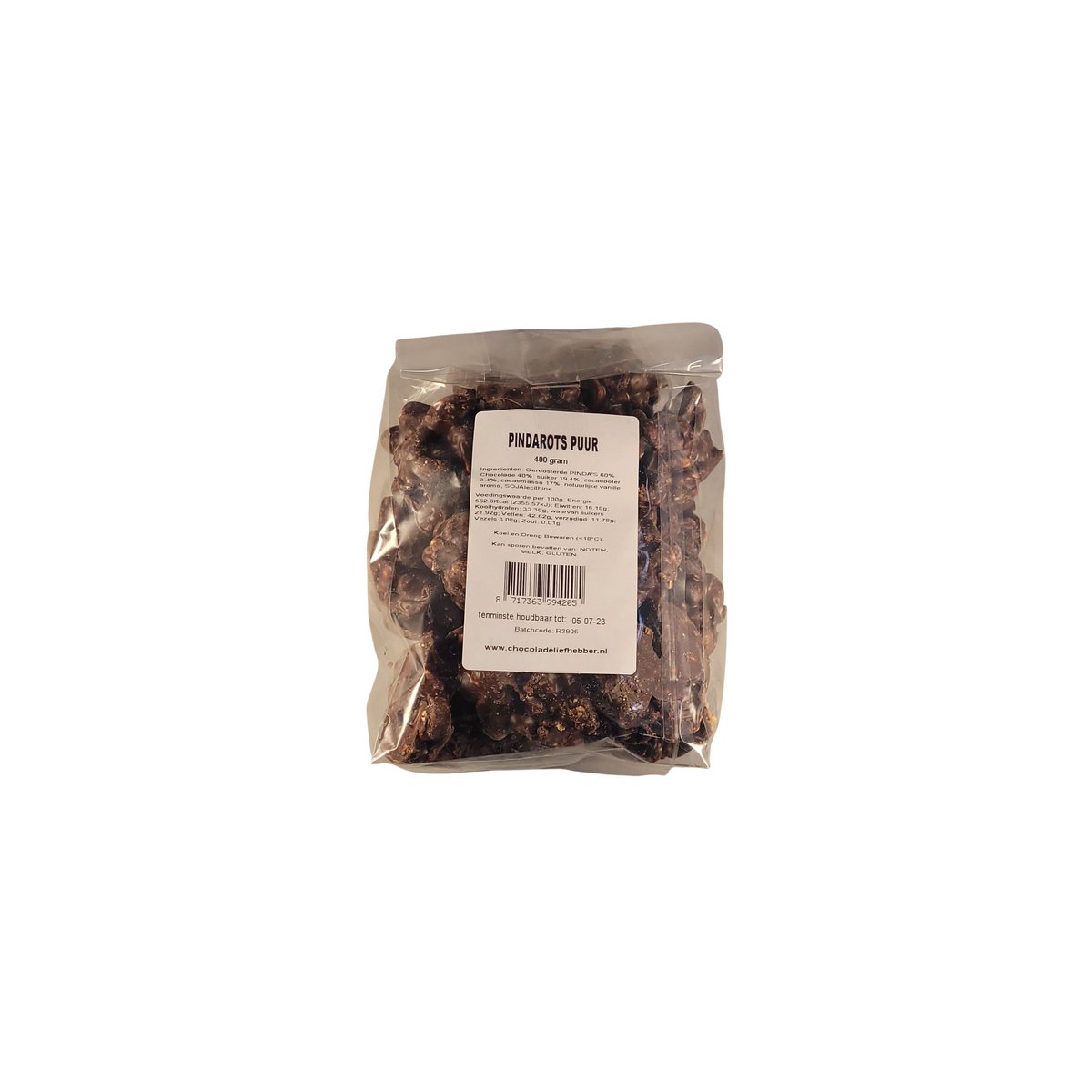 Peanut Rock Chocolate Lover noir - 400 grammes