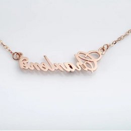 Volledige zilveren diamanten naamketting