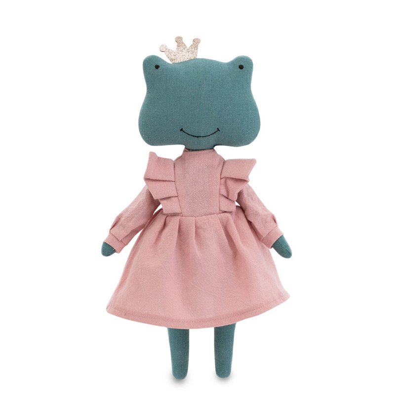 Cotton soft toy, Cotti Motti - Fiona the Frog (30cm)