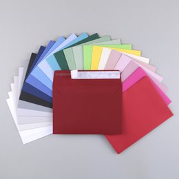 C6 -envelop, gekleurde enveloppen, zelfklevende, enveloppen
