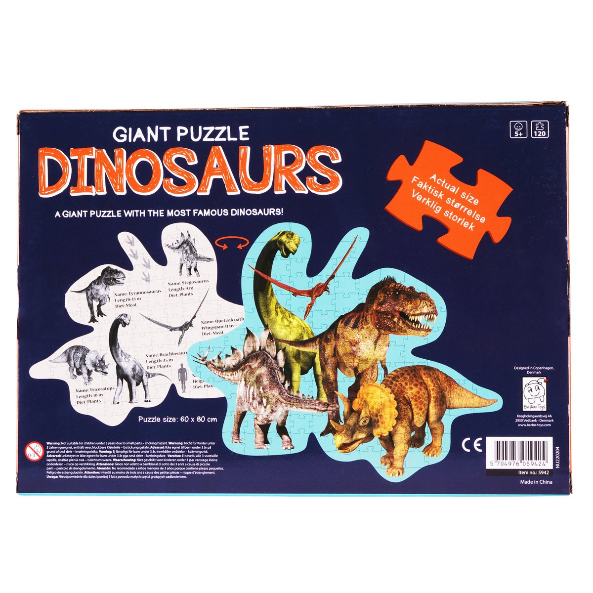 Rompecabezas de piso - Dinosaurios (INT)