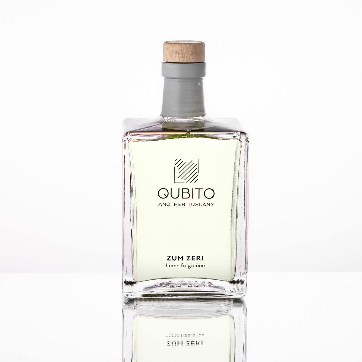 ZUM ZERI (250ML), VÆRELSEPARFUME - RUMAFDELING MED STINDE, HÅNDMALERET FLASKE, LAVET I ITALIEN