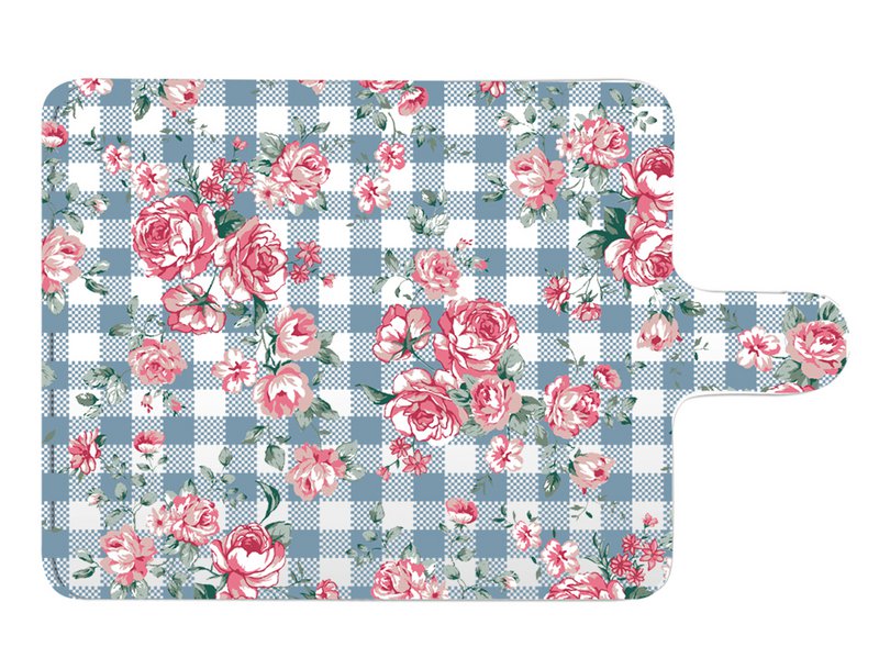 Planche à découper en porcelaine Julia check 23x15 cm Isabelle Rose