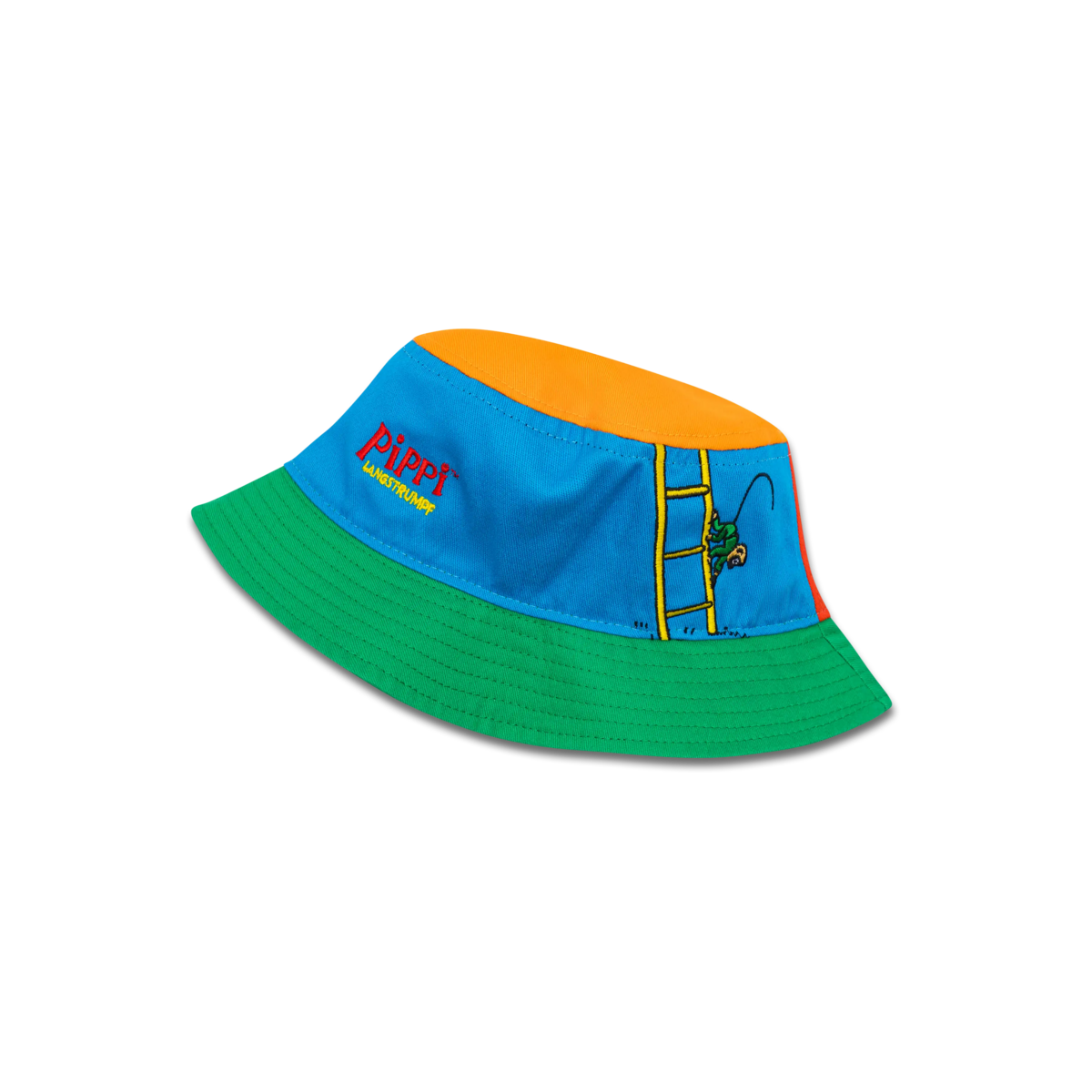 koaa – Pippi Calzelunghe “Up and Down” – Cappello da pescatore blu/rosso/verde/arancione