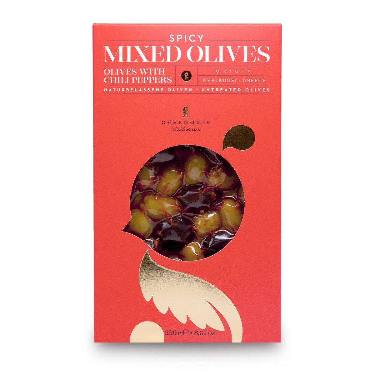 OLIVEN SPICY MIXED OLIVES
