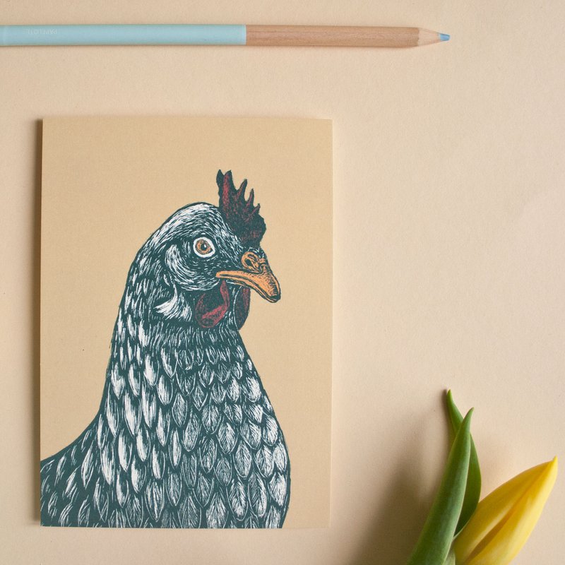 Carte postale | poulet