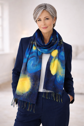 Foulard HS Painting - En 5+ modèles - Tissu plus épais - 202x72 cm