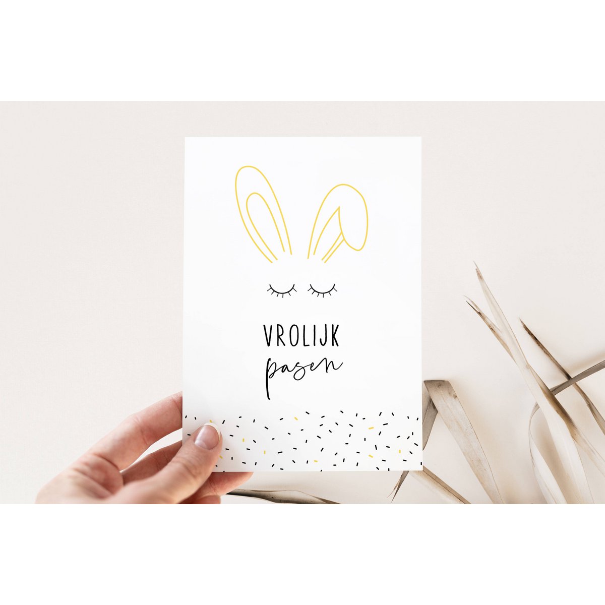 Easter Card - Merry Easter card, postcard, A6 Postcard Easter, Greeting card Easter