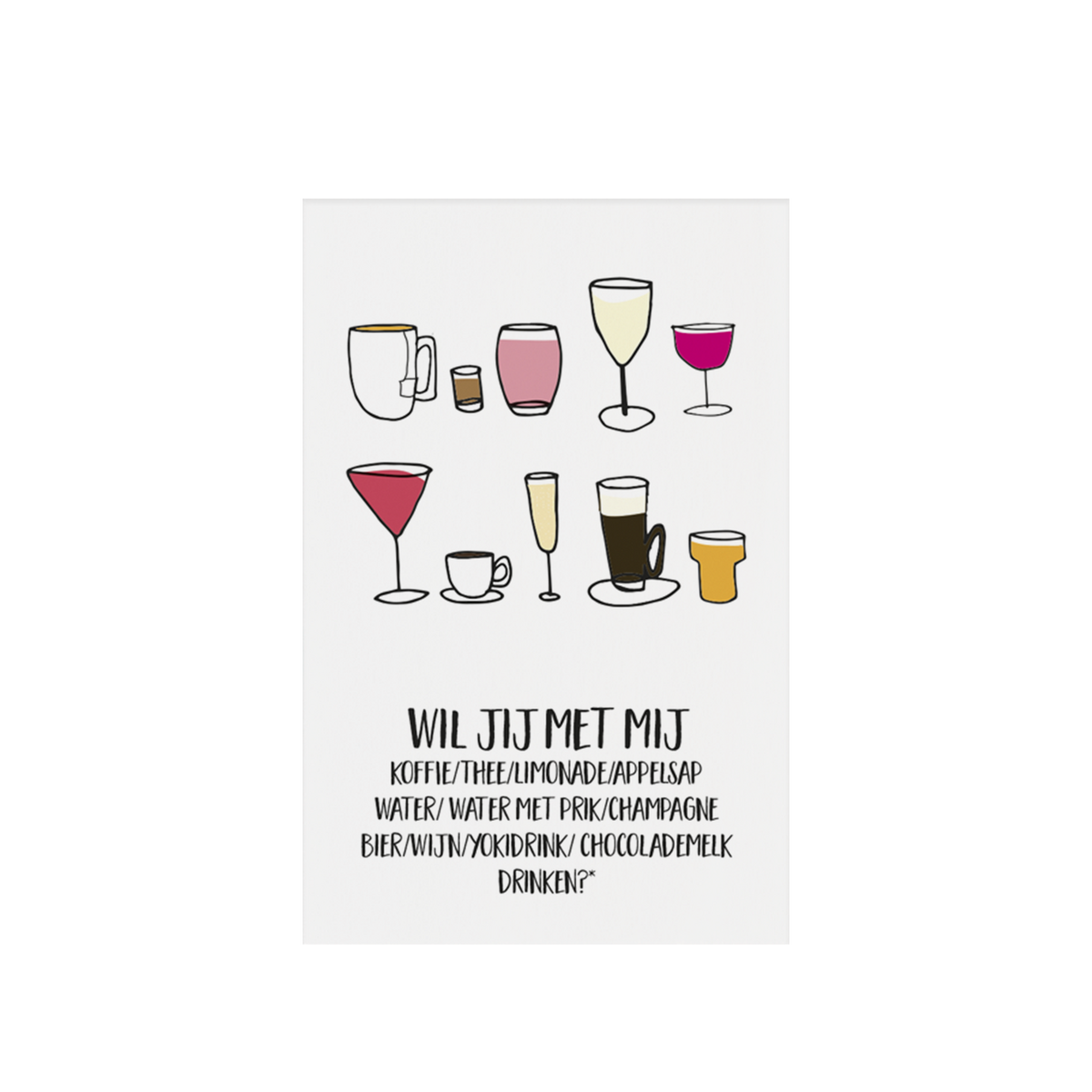 Would you like to ... have a drink with me, gift tag