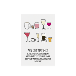 Vil du have en drink med mig, gavemærke