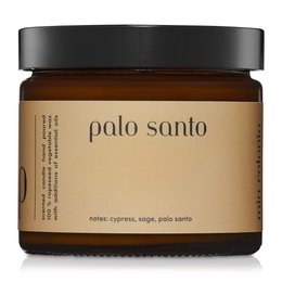 Bougie parfumée "Palo Santo" 100% cire de colza naturelle 250g