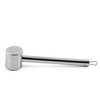 Meat platter / steaker compact made of stainless steel