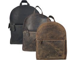 Kleiner Cognac Leder -Rucksack für Frauen - Arrigo Buffalo