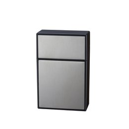 'BRUSHED METAL CHAMP' cigarette pack case