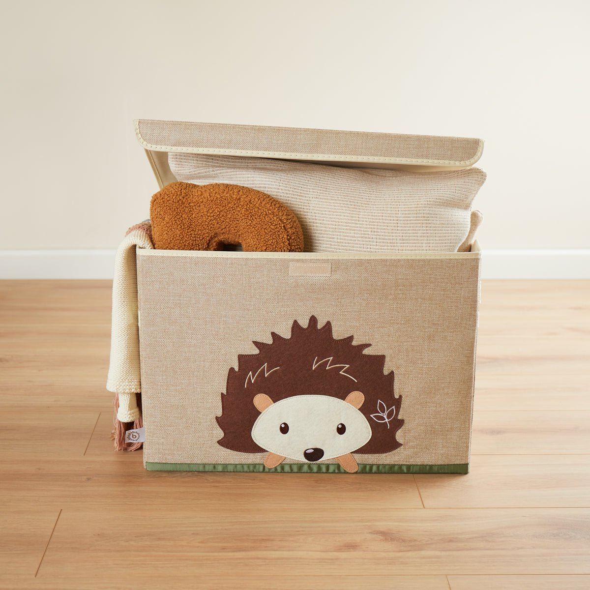 Storage box hedgehog with lid