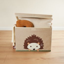 Storage box hedgehog with lid