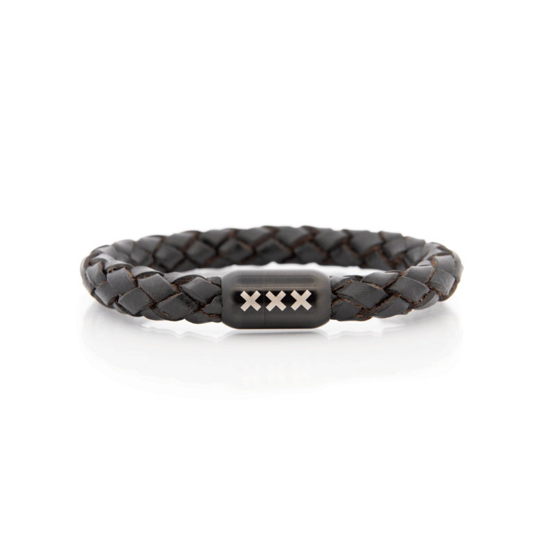 Læderarmbånd Sort | 020 Black Edition