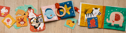 Teething ring book - Sea