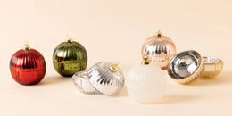 Christmas Ball Candle Small