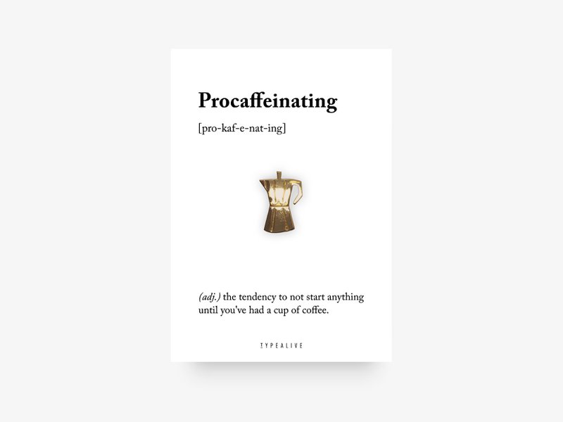 Pin / Procaffeinating