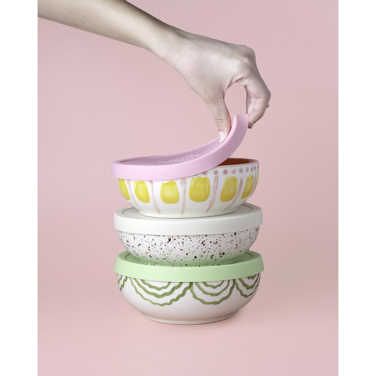 TAPA SILICON RIUSIBILE Free BPA Silicone LID / 2 Dimensioni