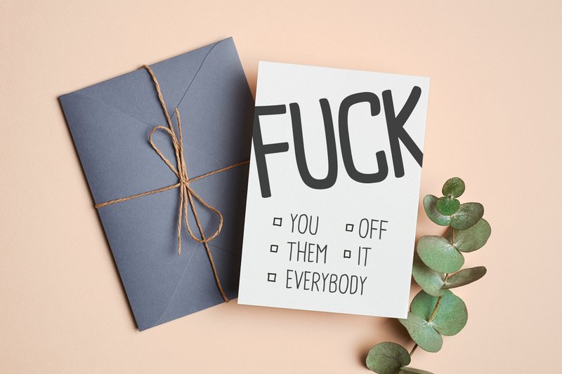Fuck dig/fra/dem/det