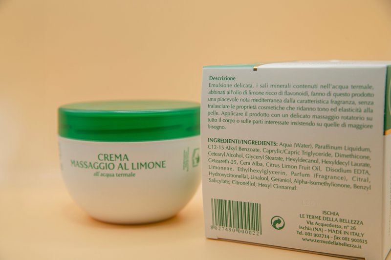 Citroen Massage Crème - 300 ml pot