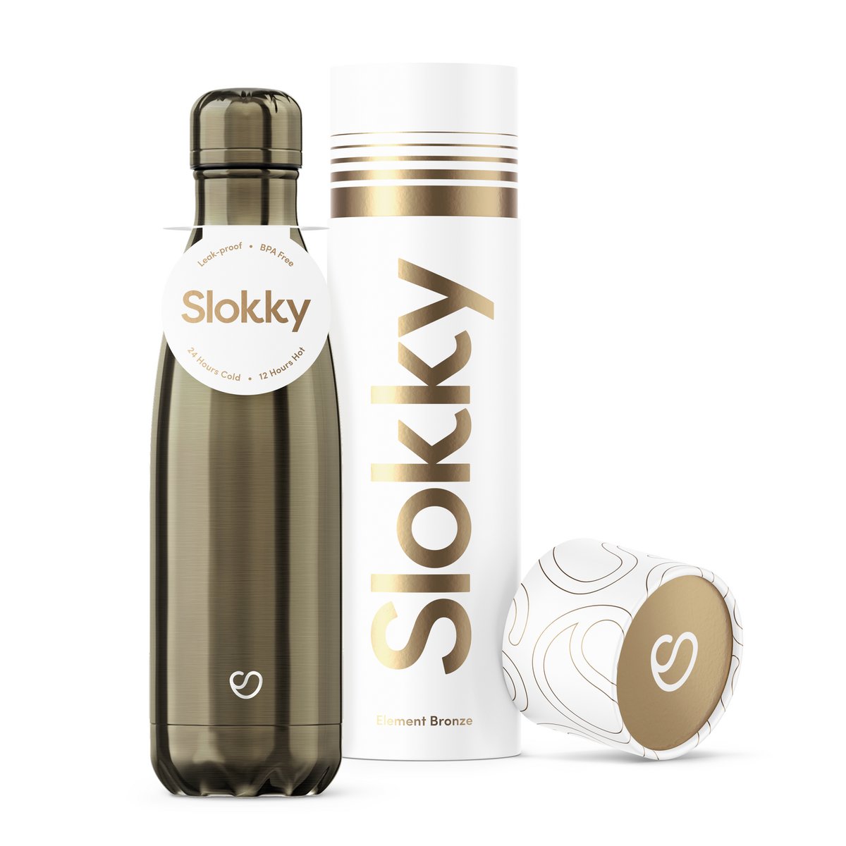 Slokky Element Bronze Bottle - 500ml
