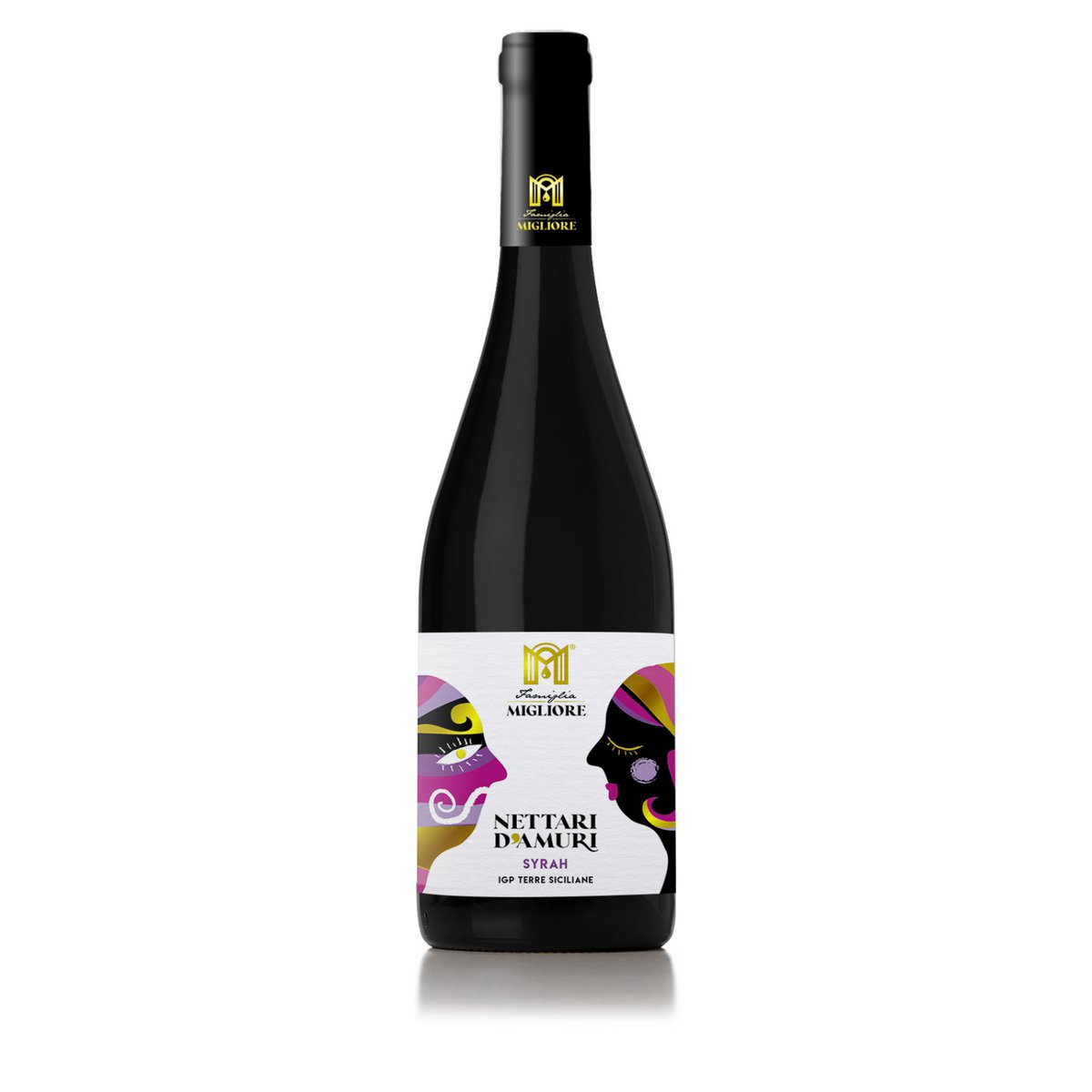 Nectars D'amuri Sirah Siciliaanse stille rode wijn