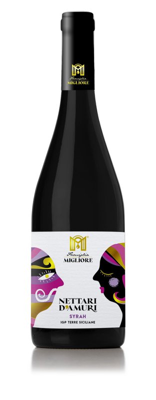 Nectars D'amuri Sirah Siciliaanse stille rode wijn