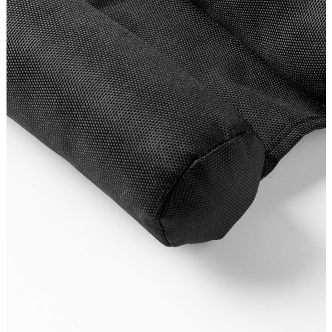 Textino TITO - Double door draught excluder 80x16x5 cm - Raven - Black