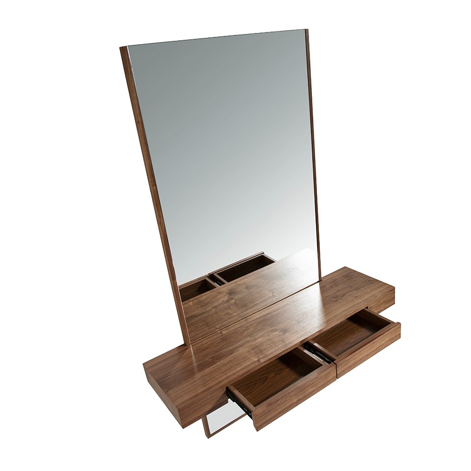 Mirror and console hall furniture