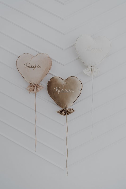 Decorative Heart Balloon Pillow Delux