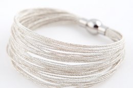 Armbånd med japansk silke (40 silketråde)