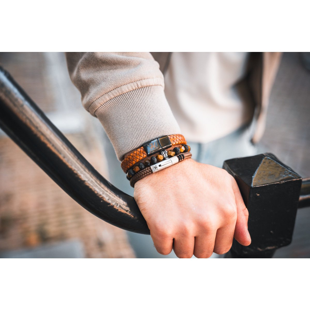 Seilarmband 6mm - Ruyter-Kollektion | Ausgabe schwarz
