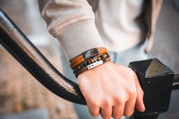 Reb armbånd 6mm - Ruyter kollektion | Udgave sort