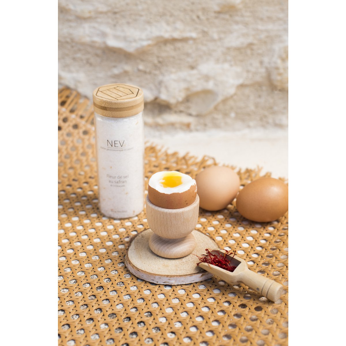 Fleur de sel met saffraan