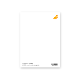 Postkarte - AUF DICH! Aperol