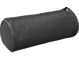 Trousse à stylo Kangaro ronde 20x8,5cm noir