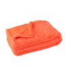 J-Line deken Cutie - polyester - fluo oranje