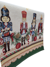Kerstloper Lurex Soldaat in Gobelin