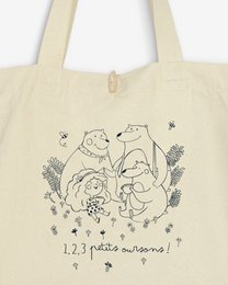 Borsa Boucle d'Or naturale 100% cotone biologico certificato Control Union