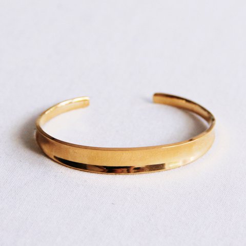 Armreif breit ausgestellt - Gold